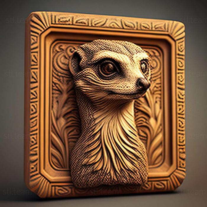 3D model Meerkat (STL)